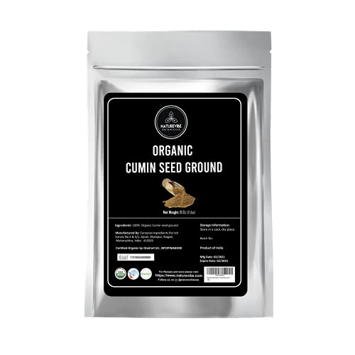 Organic Cumin Seed Powder by Naturevibe botanicals, 1 lb (Cuminum cyminum L.)