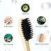 Virgin Forest 10 Count Bamboo Toothbrush, Soft Bristle for Adults, Eco Friendly Natural Wooden Toothbrushes, Vegan Organic Bamboo Travel Tooth Brush (10 Colors)