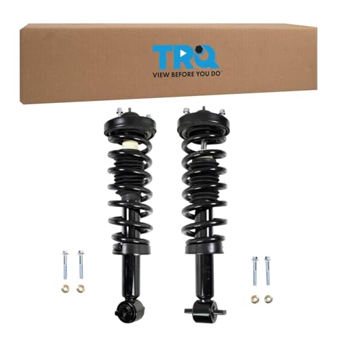 Image of TRQ Front Shock Strut & Spring Assembly Pair Set Compatible with 2015-2020 Ford F-150