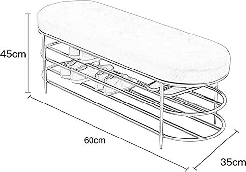 Banc de rangement à chaussures pour optimiser les petits espaces de l'entrée - 4