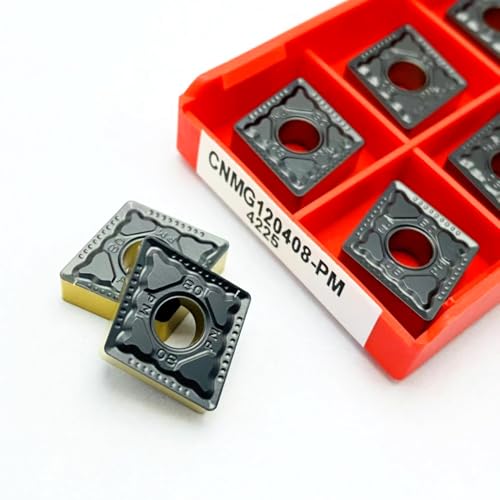 Herramientas de torno CNMG120408 PM 4225 inserto de carburo miniatura 5
