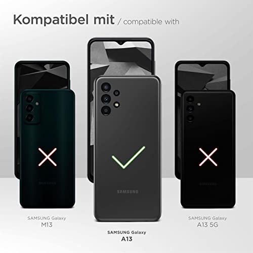 Coque Samsung A13 4G moex Alpha minimaliste rigide noir mat ultra fine