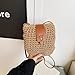 Imagen de HTTDSLF Bolsa de Hombro de Paja para Mujer