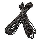 best_rope24 Shibariseil Bondageseil Premium Juteseil Schwarz, 1 x 8m Bondage Seil, Kinbaku, Shibari, BDSM Seil, Bondage und Selbst Bondage, Hochwertiges Bondagejuteseil