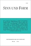 SINN UND FORM 3/2022 (Sinn und Form: Beiträge zur Literatur) - Mitwirkende: Willa Cather, Kornelia Koepsell, Ingomar von Kieseritzky, Thomas Hettche, Laurynas Katkus, Veronika Reichl, Ali Abdollahi, Michael Krüger, Nina Lenz, Peter Rühmkorf, Kurt Darsow, Tadeusz Dąbrowski, Eugeniusz Tkaczyszyn-Dycki, Gabriele Helen Killert, Chaim Noll, Michael Zeller, Katherine Rundell 