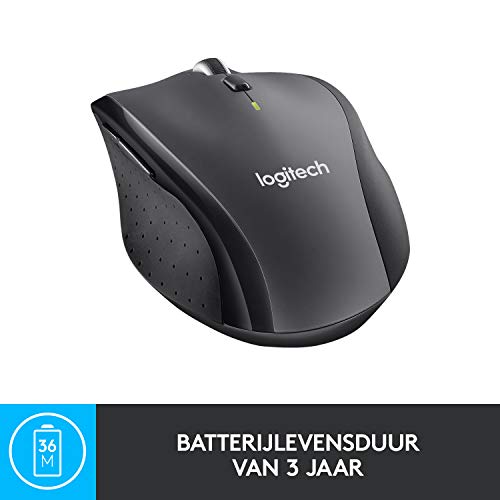 Logitech M705 Marathon Draadloze Muis, 2,4 GHz USB Unifying-Ontvanger, 1000 DPI, 5 Programmeerbare Knoppen, 3 Jaar… - Afbeelding 6