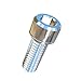 Allied Titanium 0016674, (Pack of 5) 3/8-16 X 1 UNC Titanium Socket Head Machine Screw, Grade 5 (Ti-6Al-4V)