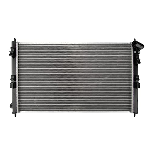 Image of KAX Radiator, 2978 OE Style Bolt-On Aluminum Core Radiator Replacement Lancer, Outlander, Outlander Sport3.0L 2.4L 2.0L, 27-9 /16 inchW, 15-13 /16 inchH, 1-3 /8 inchInlet, 1-3 /8 inchOutlet