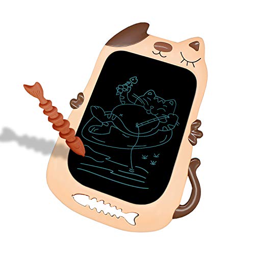 Drawing Tablet for Boys and Girls Aged 6 7, E-Writer Toys for Boys LCD Electrical Drawing Pad Educational Toy for Boys 3 4 5 Year,8.5 inch Brown - Thumbnail 3
