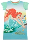 Disney Mädchen Nachthemden Ariel Blau 116