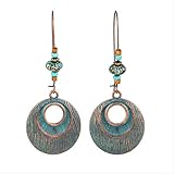 retro reifen test Artikeltyp: Ohrringe Damen Ohrringe Sets Reifen Böhmische Retro Vintage Ethnischen Haken Helle bunte Ohrstecker Runde Anhänger Ohrringe für Frauen Accessoires Party Geschenke   E022029d