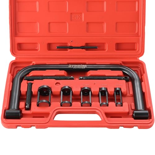 Solid Valve Spring Compressor C Clamp Service Kit