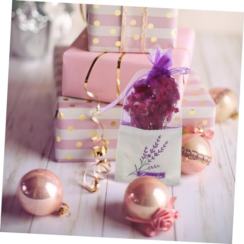 Bolsa aromática portátil de lavanda de algodón miniatura 7