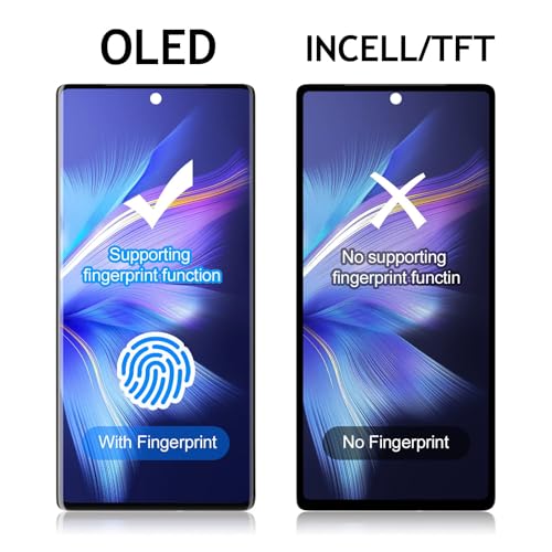 Écran OLED Google Pixel 6 avec châssis de remplacement noir pour smartphone - 6