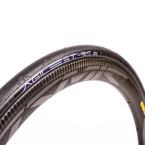 Panaracer Agelist Light Folding Road Tyre 2022: Black/Black 700x25c, 700 x 25C - Image 4