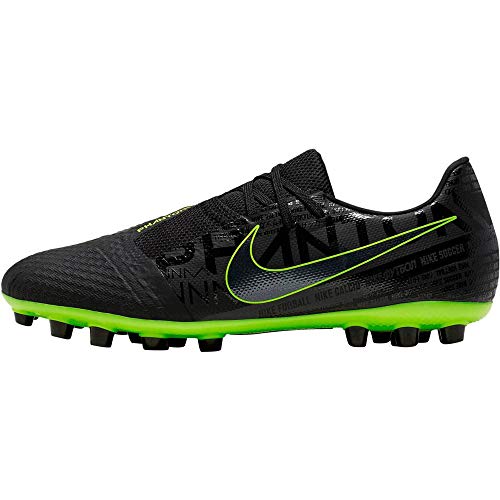 Nike Phantom Venom Academy AG, Zapatillas de Fútbol Unisex Adulto, Negro (Black/Black/Volt/Volt 007), 42 EU
