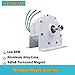 AISINILALAO 3000W Low RPM 3 Phase AC Permanent Magnet Generator, 12V 24V 48V 220V Free Energy Gearless Permanent Magnet Motor for Wind Turbine Water Turbine,220v