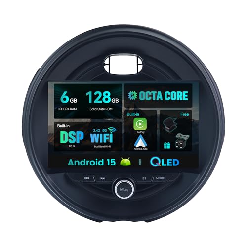 Radio de coche Android 15 para Mini Cooper F60, tu compañero de viaje con mapas y música sin cables