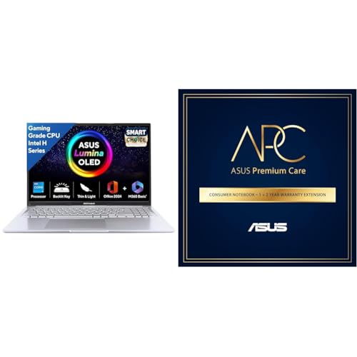 Image of ASUS Vivobook 16, 13th Gen, Intel Core i5-13420H,16GB RAM,512GB SSD,FHD (1920 x 1200) OLED,Win 11,M365 Basic (1Year)*,Backlit Keyboard,Office 2024ASUS 2 Year Brand Warranty Extension