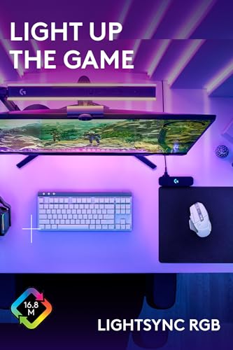 Image of Logitech G502 X Lightspeed Wireless Gaming Mouse + G515 TKL Wireless Gaming Keyboard (Tactile) Bundle: White