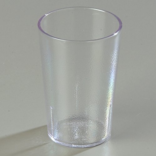 Carlisle FoodService Products Stackable Tumbler Plastic Tumbler for Restaurants, Catering, Kitchens, Plastic, 8.1 Ounces, Clear, (Pack of 72) by Carlisle FoodService Products - Image 4