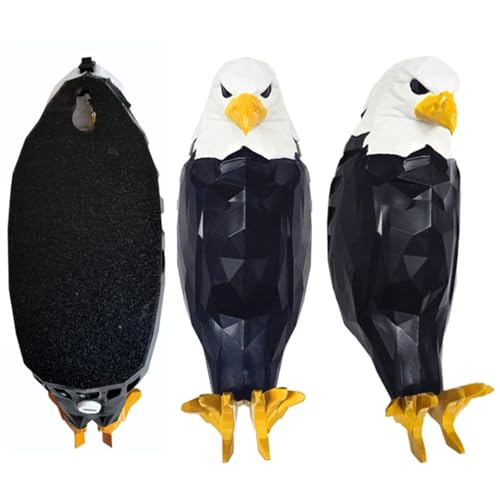 Image of Bald Eagle Wall Light, 3D Colorful American Eagle Night Light, USB Charging,16 Colors&4 Flashing Modes & Adjustable Brightness, Wall Decoration Light Rechargeable Night Light
