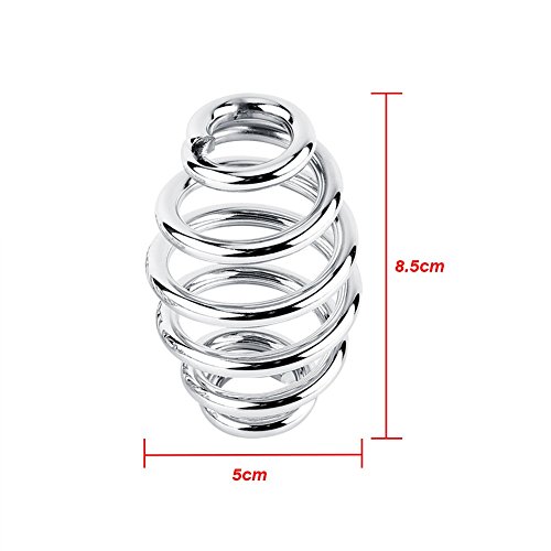 3"Stainless Steel Solo Seat Springs For Harley Custom Motorcycle Chopper Bobber Softail(Silver,1 Pair)