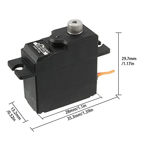 Jx Servo Pdi-1181Mg 17.5G 3.5Kg Metal Gear Analog Servo For 1/8 1/10 Scale Rc Car Boat Robot Arm Helicopter Airplane #TOP3