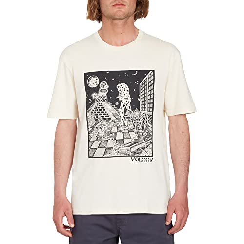 T-Shirt Volcom Stone Enchantment Style Skate Urbain Beige