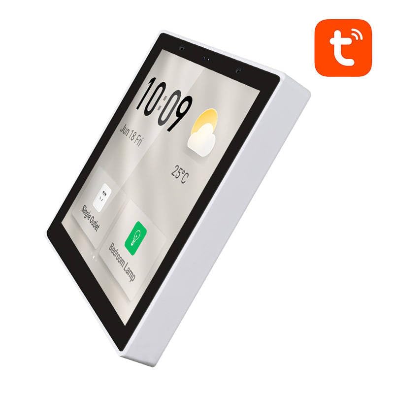MOES Tuya Smart Home Panneau de commande tactile multifonctionnel, tableau de bord intelligent, hub de contrôle central pour scènes intelligentes, appareil intelligent Tuya, passerelle Tuya ZigBee