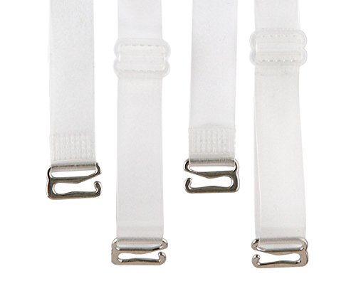 Image of Clearly Gone Invisible Clear Bra Straps, Adjustable, Heavy Duty, Non-Slip | For swim, plus size, backless & strapless wear - TPU resists snapping and yellowing - outlasts flimsy plastic straps