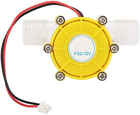 Water Turbine Generator, F50 Micro-hydro DC Water Flow Pump, Turbine Power Generator, Turbine Hydroelectric Power Energy Generator (12V)