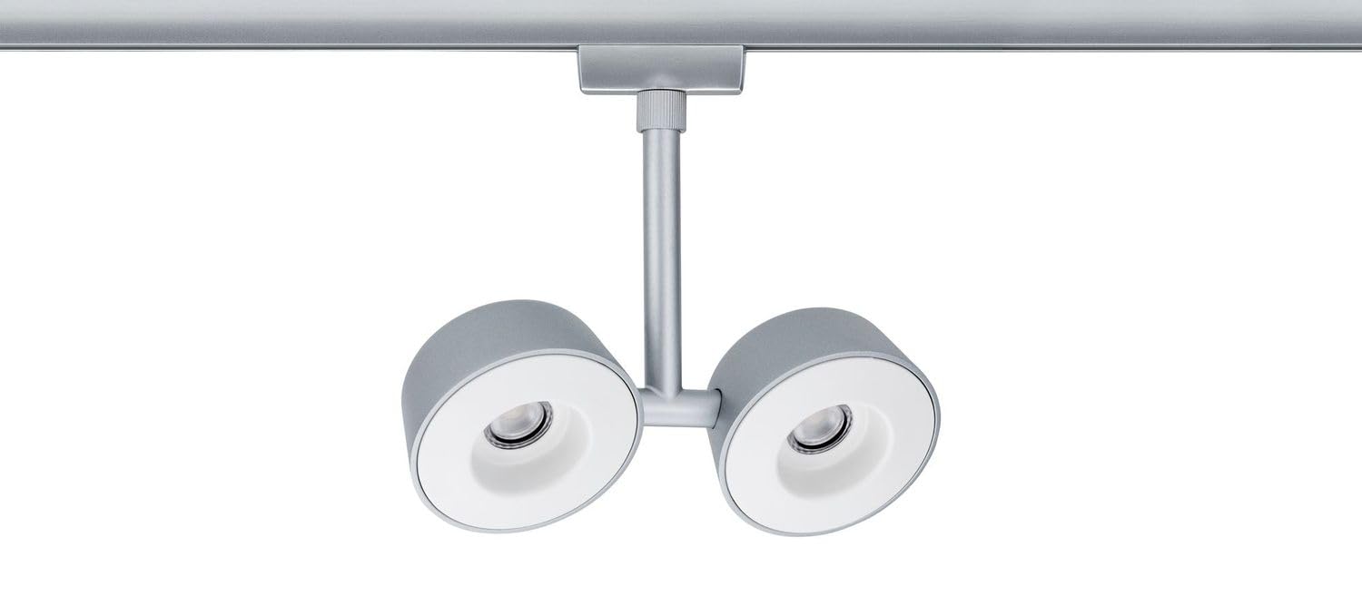 Paulmann LED Stromschienensystem URail Systems Spot Double Pellet | LEDs fest verbaut 4W 294lm warmw