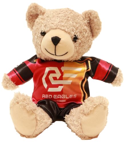 [RED EAGLES HOKKAIDO]BIGユニフォームベア・ホーム ぬいぐるみ テディベア