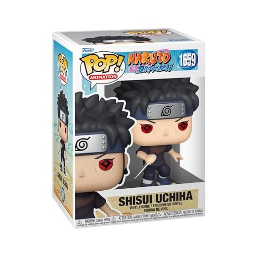 Funko Pop! Animation: Naruto - Shisui Uchiha - Naruto Shippuden - Figura de Vinilo Coleccionable - Idea de Regalo- Mercancia Oficial - Juguetes para Niños y Adultos - Anime Fans