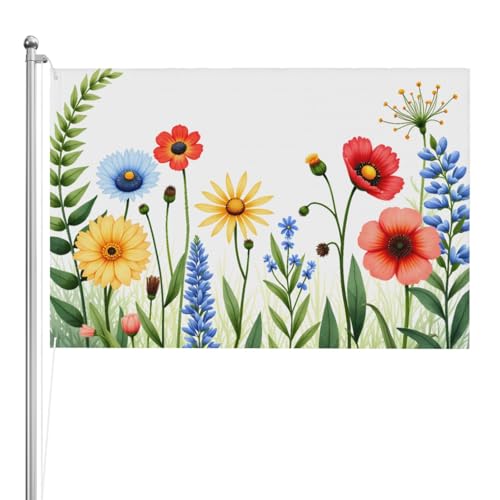 Drapeau extérieur double face de qualité supérieure en polyester durable - 2
