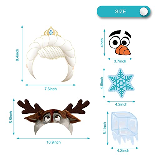 25Pcs Frozen Party Photo Booth Props,Frozen Party Photo Booth Props, Frozen For Kids Party Decoration. #TOP2