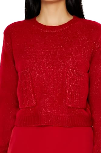 Forever 21 Women's Cropped Crew Sweater3