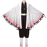 [TRANST] cosplay 鬼滅の刃 コスプレ 胡蝶しのぶ こすぷれ 仮装 イベンド ハロウィーン 変装 (L)