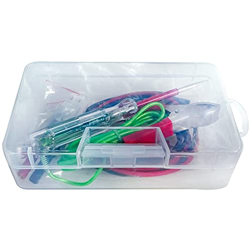 Goupchn Automotive Circuit Tester Kit Test Leads Kit Test Light 3-24V Voltage Tester Dual Probes Alligator Clamps Two-Way Voltage Test For Maintenance Of Low-Voltage Circuits #TOP5