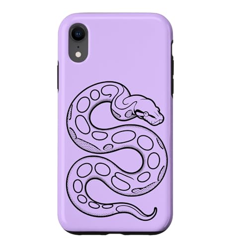 Ball Python Sketch �~�j�}���X�g�X�l�[�N-���C���b�N �X�}�z�P�[�X iPhone XR �p