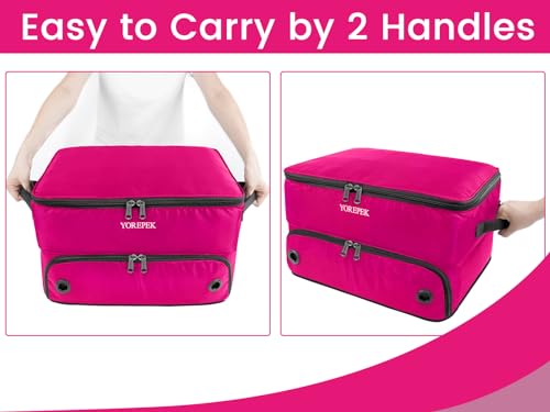 image for YOREPEK 2 Layer Golf Trunk Bag Organizer, Sturdy Golf Trunk Storage St