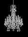 Crystorama Traditional Crystal 5 Light Chandelier in Polished Chrome Finish - 5020-CH-CL-MWP