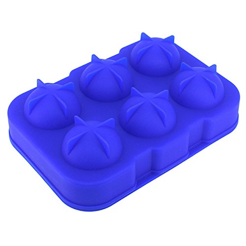 Party Festival Silicone 6 Hole Ice Cube Ball Drinking Wine Tray Brick