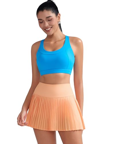 Image of RUNNING GIRL Sports Bras for Women High Support,Racerback Supportive Molded Cup Sports Bra with Sewn in Pads