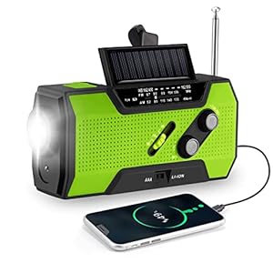 Zonne-radio, Draagbare Waterbestendig Noodradio, Multifunctioneel Powerbank Met Zaklamp En USB-oplader Ontvang AM/FM/7 NOAA-weerkanalen 4 Modi Opladen SOS-alarm Voor Wandelen Kamperen En Buitengebruik