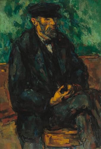 Lienzo cuadro El jardinero Vallier de Cézanne para decorar un salón elegante y luminoso