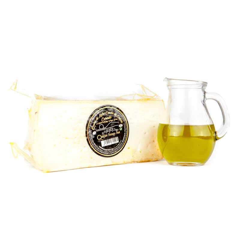 Queso Curado de Cabra de Leche Cruda en AOVE Grande (MEDIO)