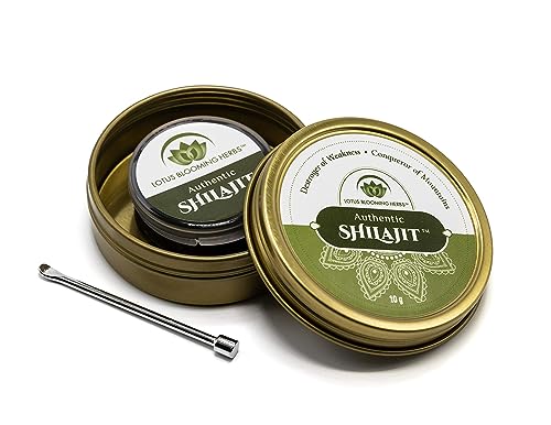 Lotus Blooming Herbs Shilajit Resin