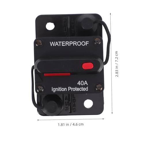 Protección de sobrecorriente de 12v a 36v con cortacircuitos automático de audio 2